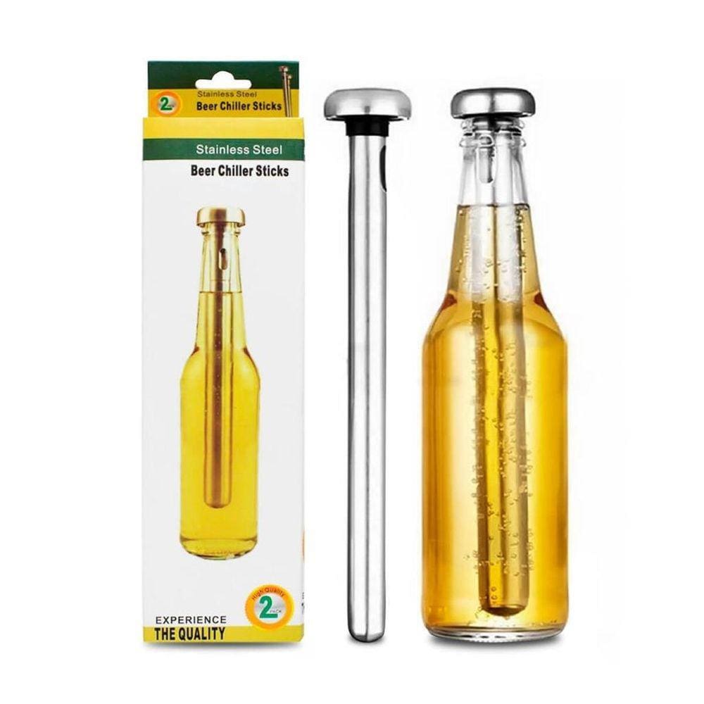 Bastao Resfriador Gel Inox Gelar Cerveja Long Neck Le-Mr82