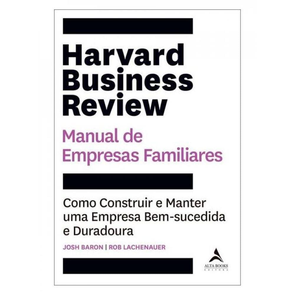 Harvard Business Review Manual De Empresas Familiares