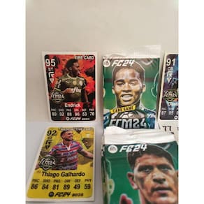 Kit Cards 2.5 Fc Fcm 24 Brasileirão 2024 Figurinhas Bater