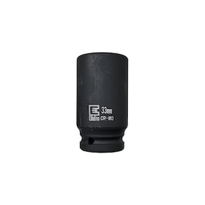 Soquete Pito Impacto Longo Sextavado 33 Mm Encaixe 3/4``