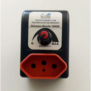Dimmer 1000W + Controle de Iluminação e Velocidade