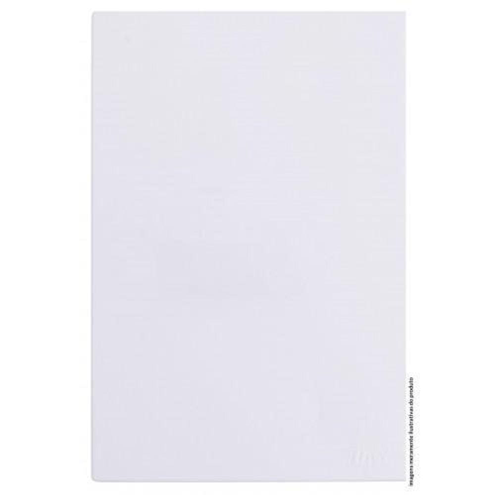Placa Cega Com Suporte 4X2 - Recta Branco Gloss