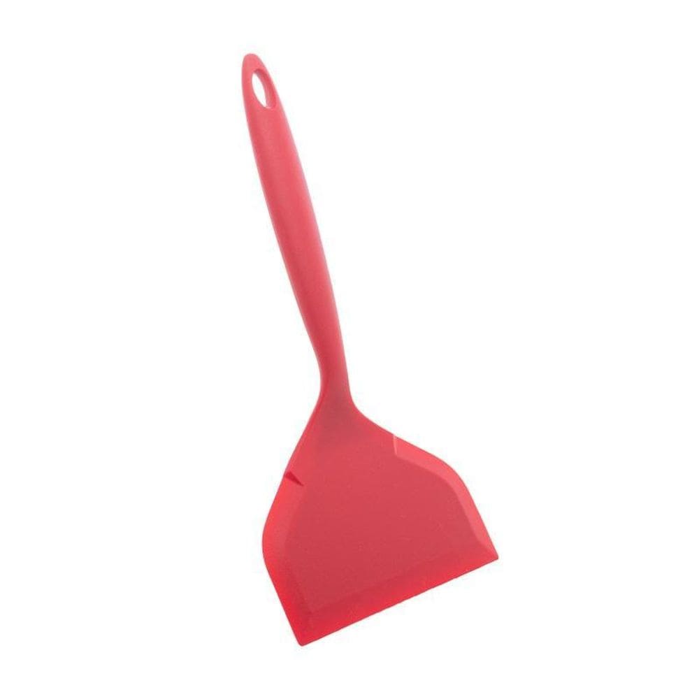 Espátula Larga De Silicone Vermelha 26 Cm Lyor