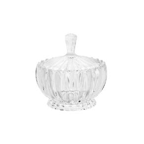 Potiche Decorativo de Cristal com Tampa Geneva 17cm x 18cm - Wolff