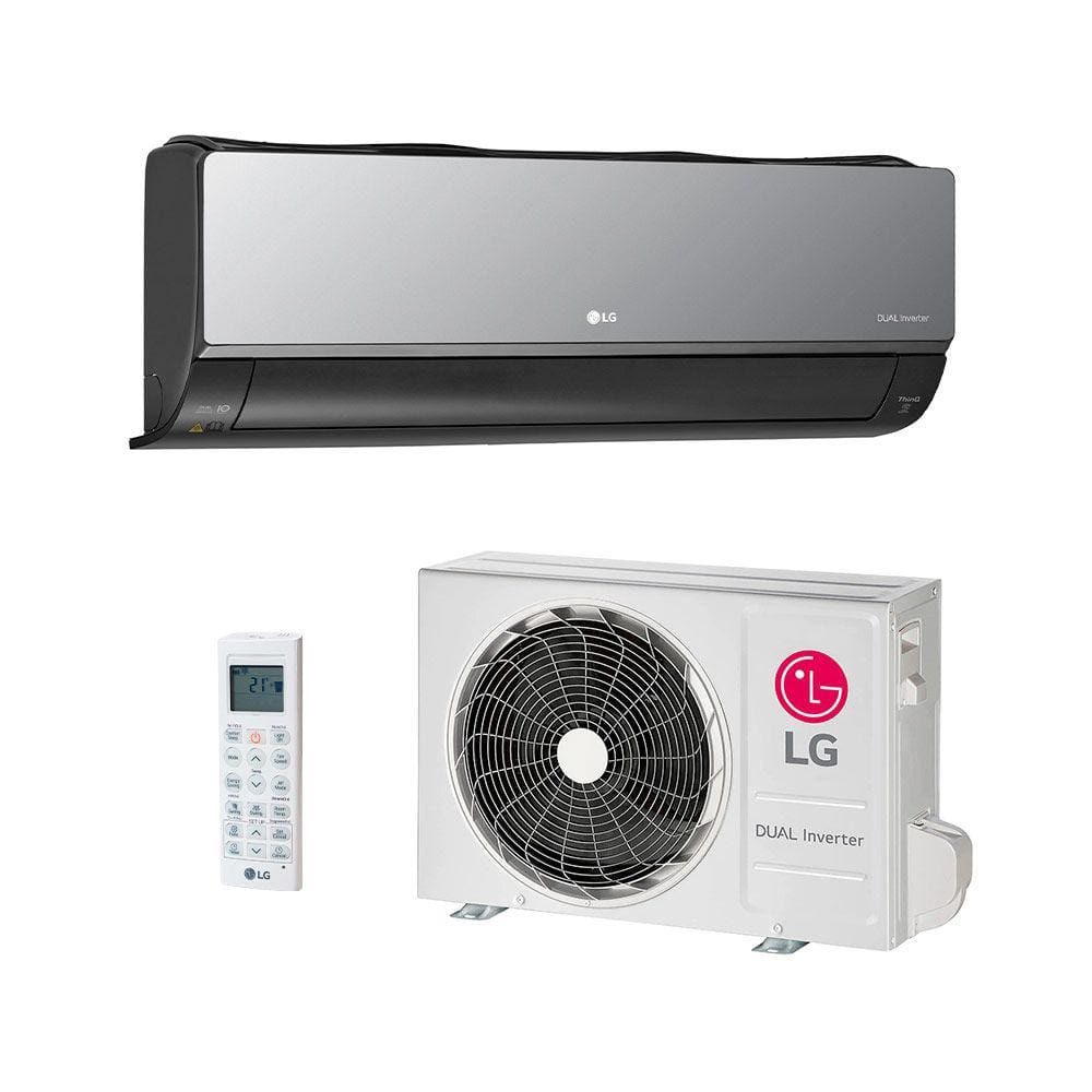 Ar Condicionado Split Hw Inverter LG Dual Artcool Voice R-32 +AI 12000 Btus Frio 220V S3NQ12JAR1K.EB2GAM1