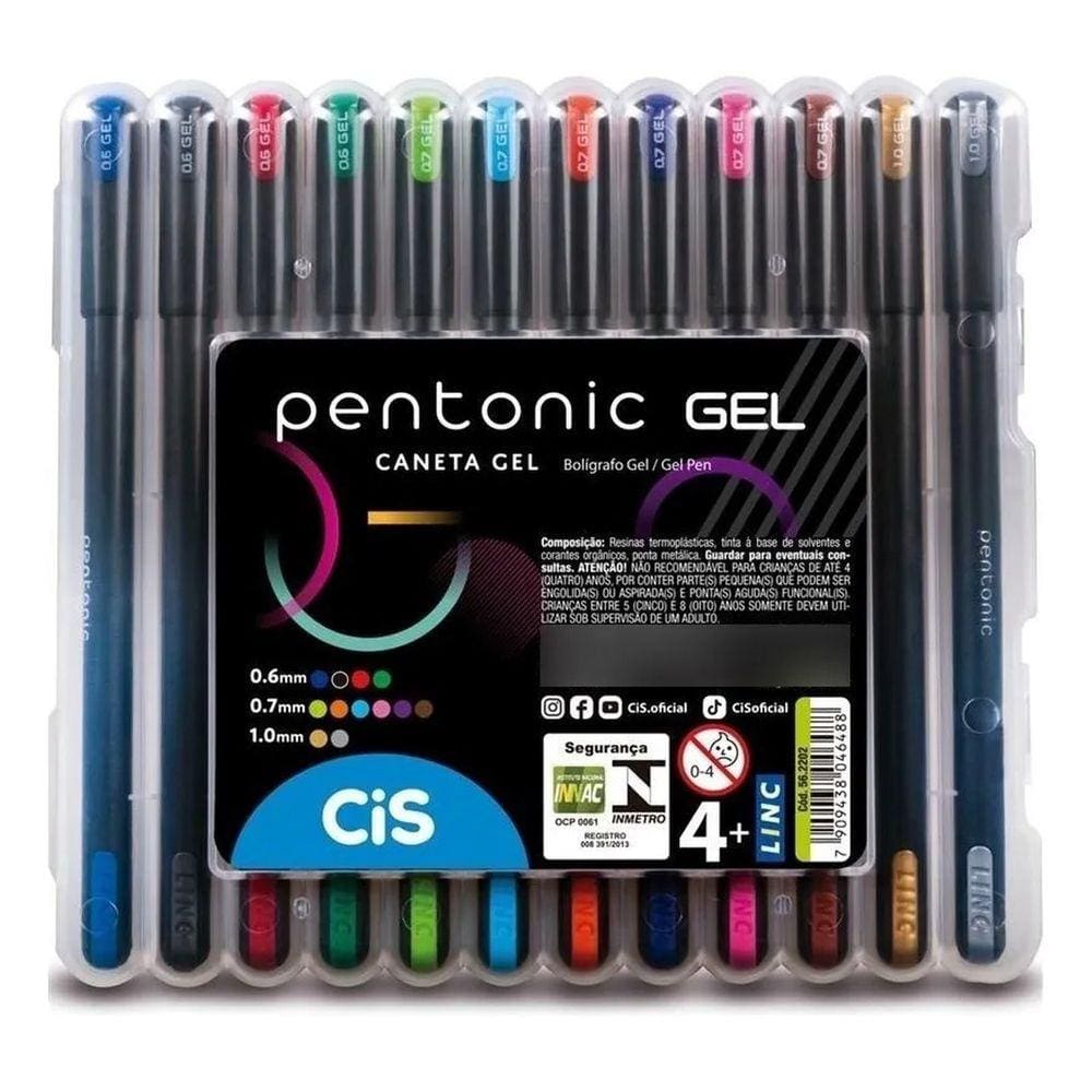 Caneta Gel Pentonic Cis