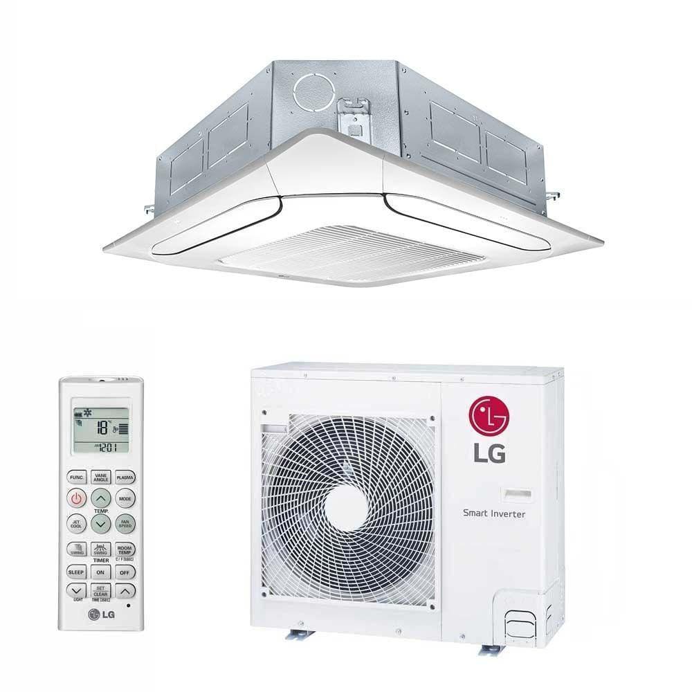 Ar Condicionado Split Cassete Inverter LG 24000 BTUs Quente e Frio 220V ATUW24GPLP1.AWGZBR1