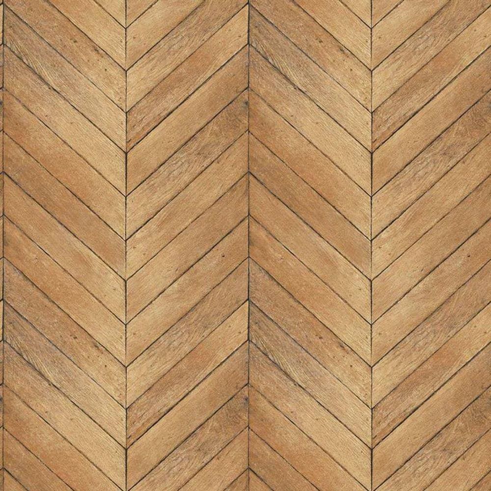 Papel De Parede Natural Fx 2 Geométrico Marrom G67998