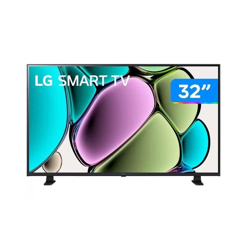 Smart TV LG LED 32” HD 32LR650BPSA.AWZ Wi-Fi, Bluetooth, HDR, Alexa, webOS, LG Channels compatível com Smart Magic