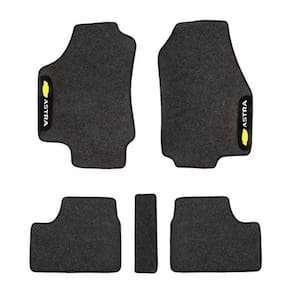 Tapete Automotivo Astra Sedan Borracha PVC Preto 5 Peças