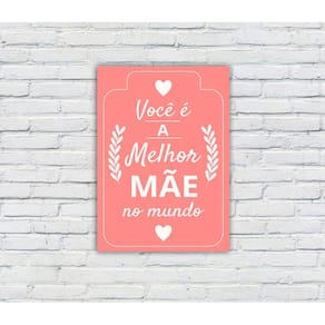 Quadro Decorativo MDF s/ Moldura Mães 03