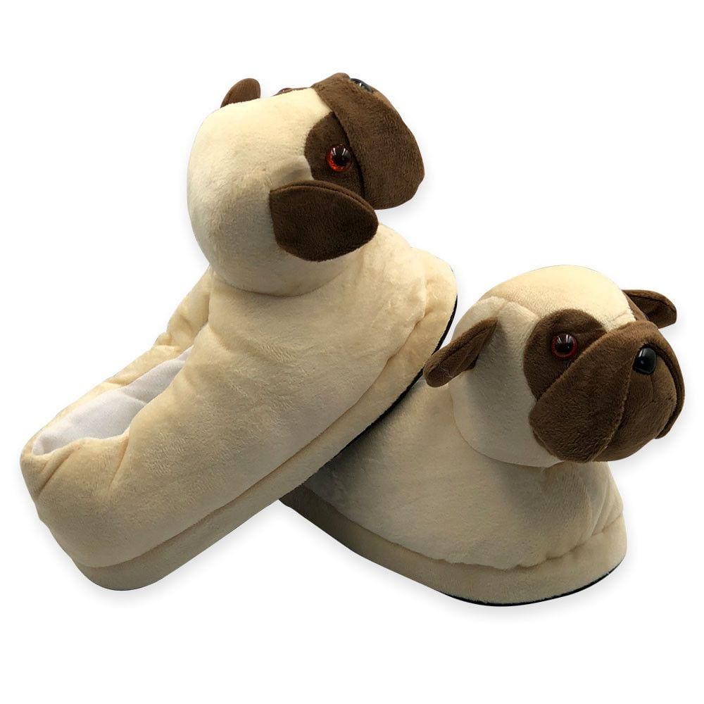 Pantufa Adulto de Cachorro 3D Tamanho Único do 36 ao 41