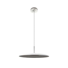 Lustre Pendente Dot Branco Redondo Led 3000K 12W Bivolt