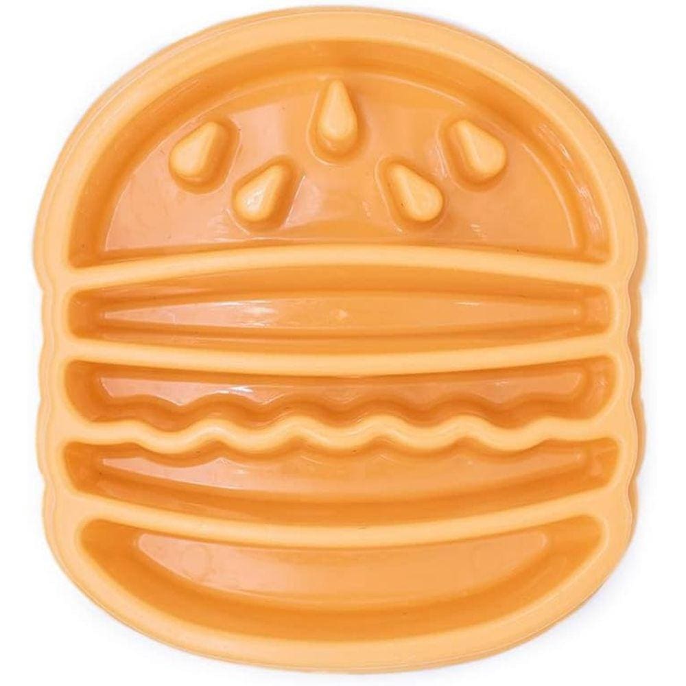 Comedouro Lento Happy Bowl ZippyPaws Hambúrguer Para Cães