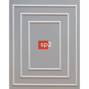 Kit Boiserie SP2 - 60x40cm Branco