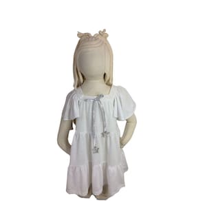 Vestido Infantil Batizado Mon Sucre Branco