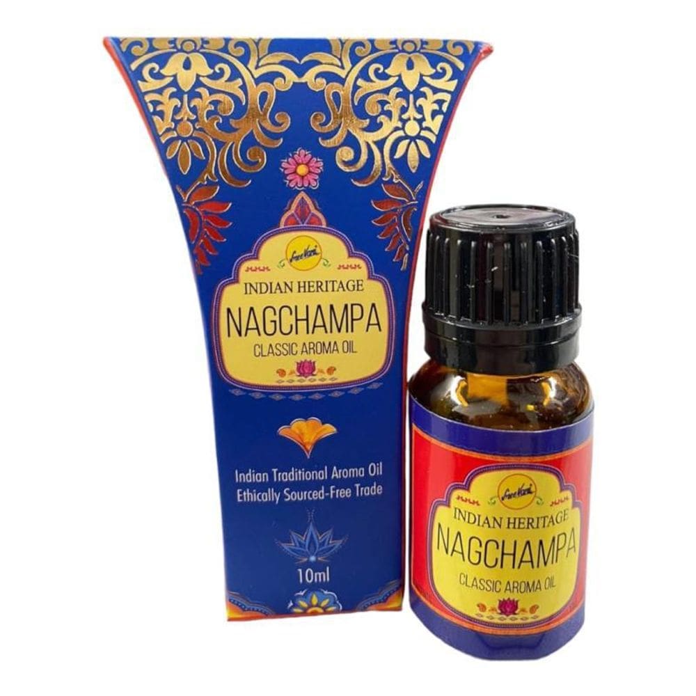 Essência Aromatizador Difusor Heritage Nagchampa India 10 Ml