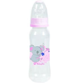Mamadeira Orto Sil Coala Rosa 240ml - Baby Go