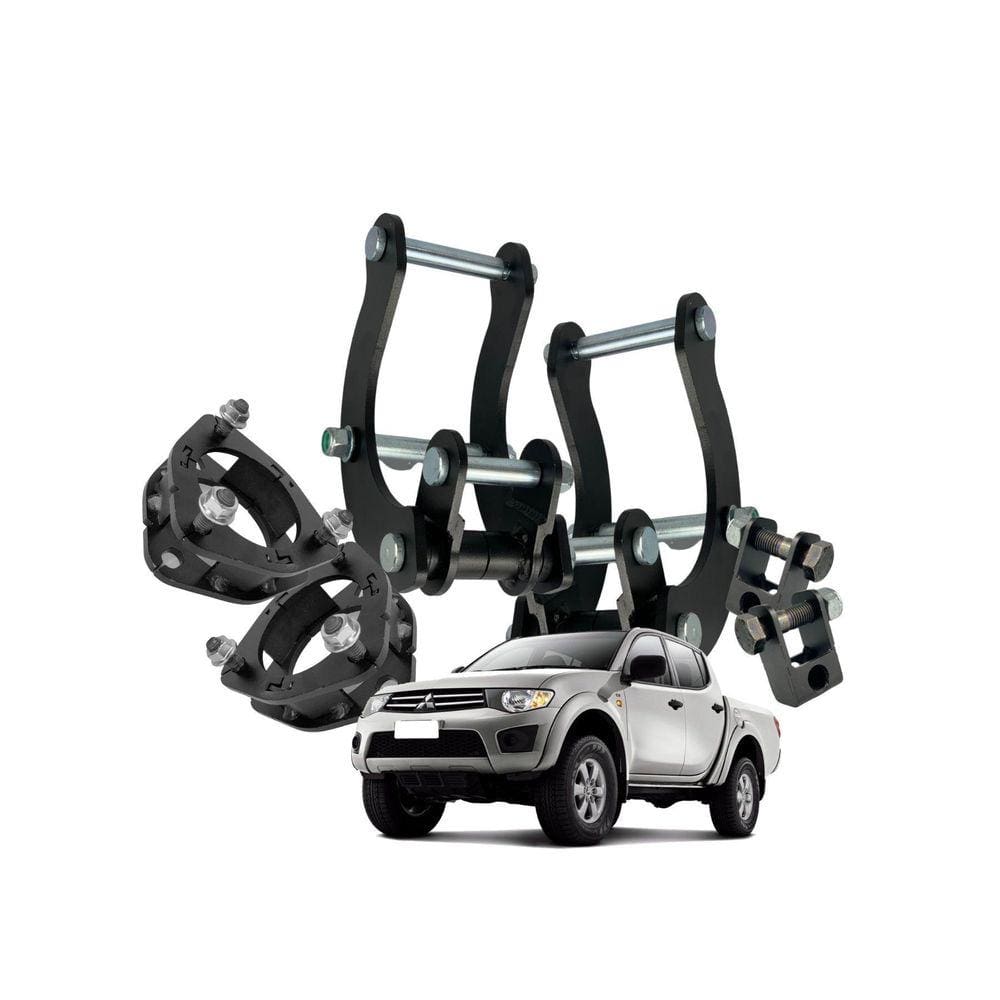 Kit Lift Suspensão Diant E Tras 2 Triton 2007/2016 Preto