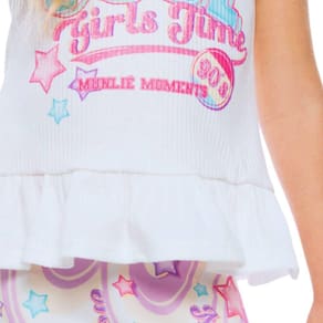 Conj Blusa e Calca Infantil Munlie Estrela Fem