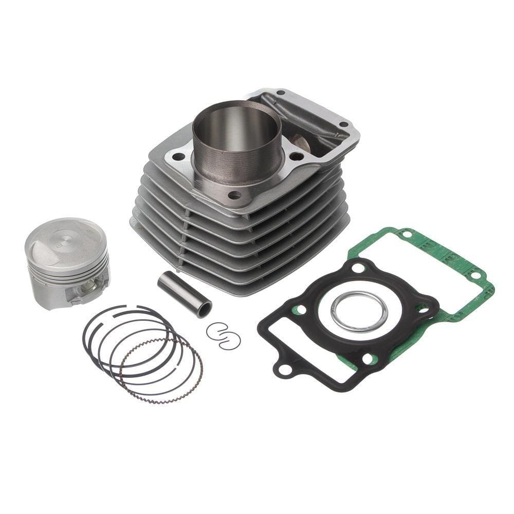 Kit Premium C/cilindro Pistao Junta Kmp.anel Rik Cg 125 92 [F016]