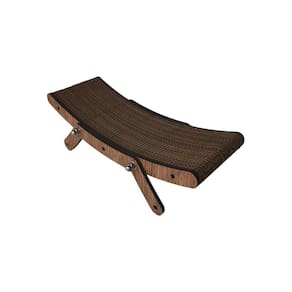 Arranhador Gatos Papelão Cama Afiar Unhas Anti Stress Mdf