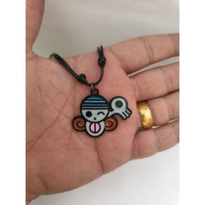 Colar Caveira Nami One Piece Bando Do Chapeu Palha Ótimo