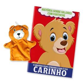História Sobre Valores Com Fantoche - Ursinho - Carinho