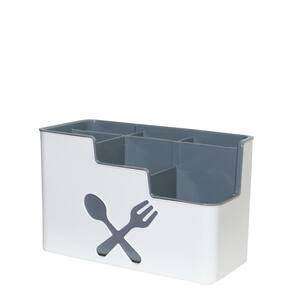 Porta Talheres Organizador Pia Escorredor 6 Lugares - Delta