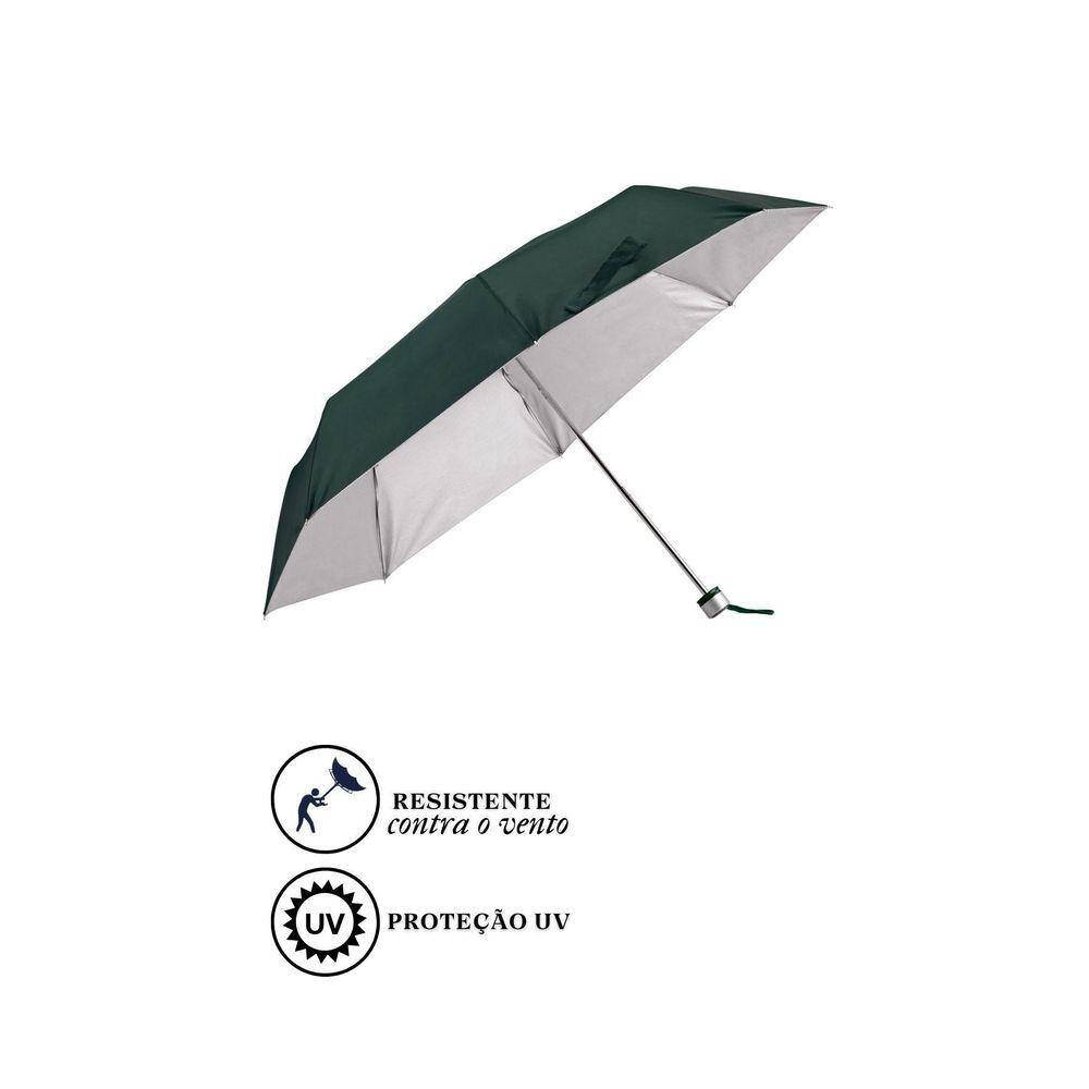 Guarda Chuva Proteção Solar Facinato T3102B Verde