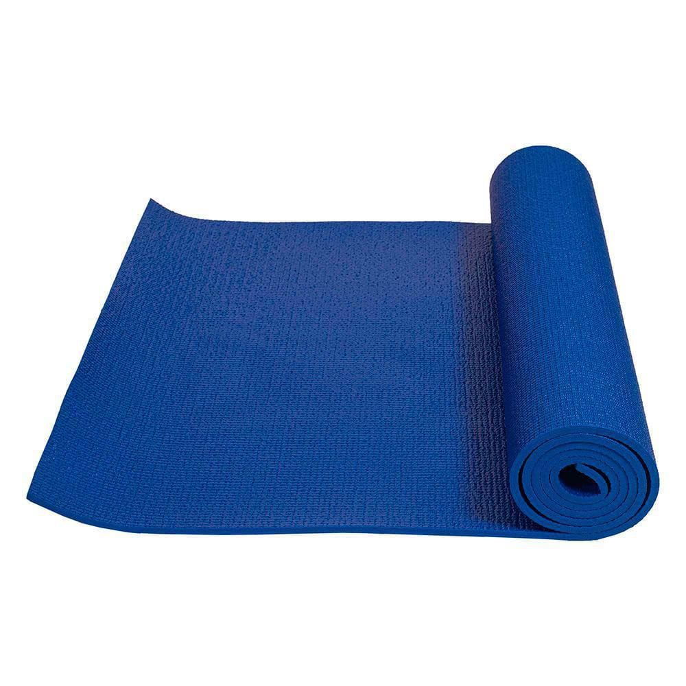Tapete De Ginástica E Yoga Kap Poker Azul