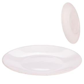 Prato de plástico raso Gourmet marmorizado Plasutil ref. 371