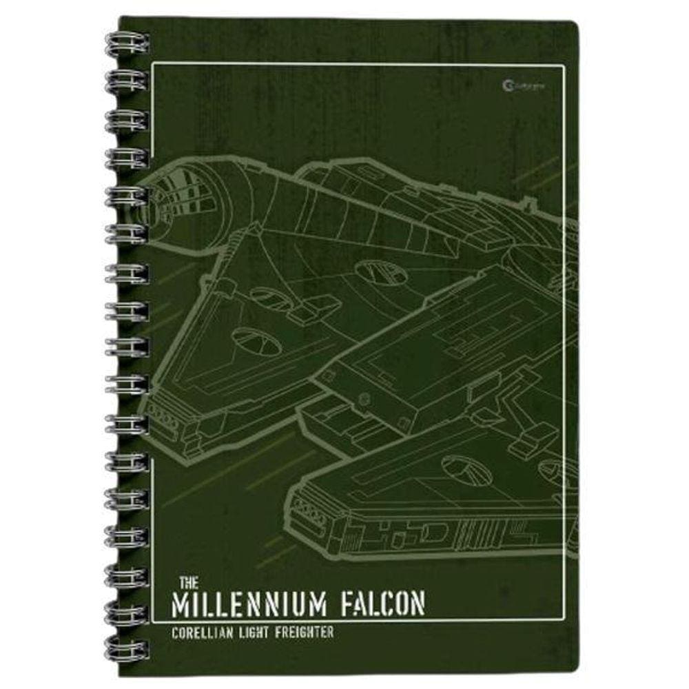 Caderno Universitário Star Wars 10 Matéria 160 Folhas
