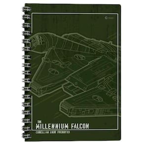 Caderno Universitário Star Wars 10 Matéria 160 Folhas
