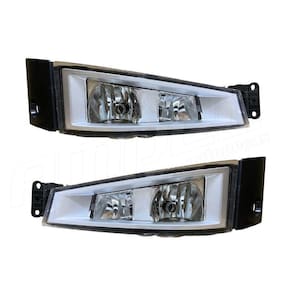 Par Farol Auxiliar Foco Duplo Compatível Volvo Fh16