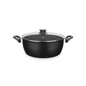 Caldeirão Preto Antiaderente Gulê 28Cm