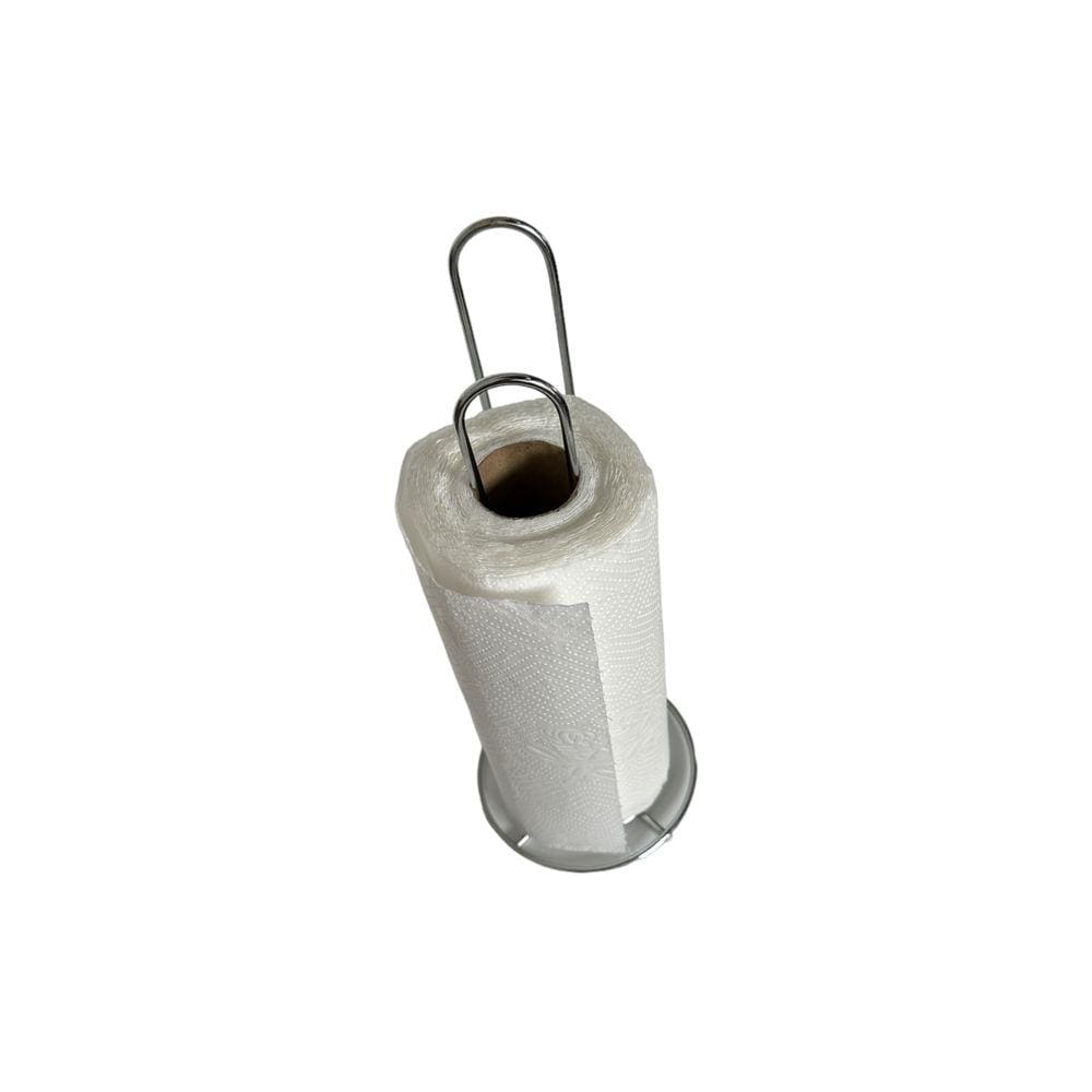 Porta Papel Toalha Suporte De Mesa Cozinha Cromado