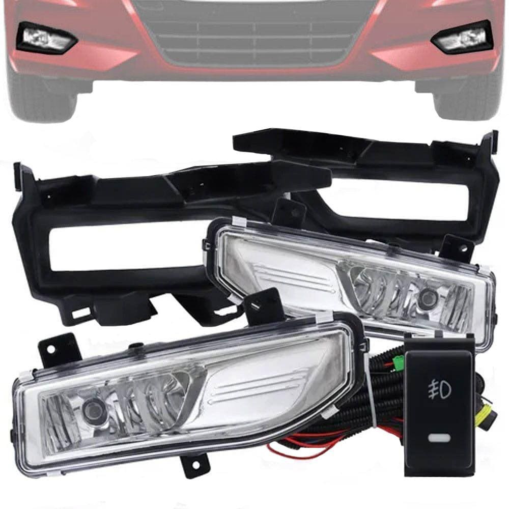 Kit Farol de Milha Versa 2020 em Diante Botão Painel