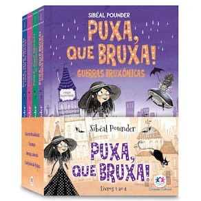 Box 4 Livros Puxa, Que Bruxa