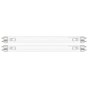 2 Lâmpada Uv 25W Germicida Ultravioleta T8 45Cm Fluorescente