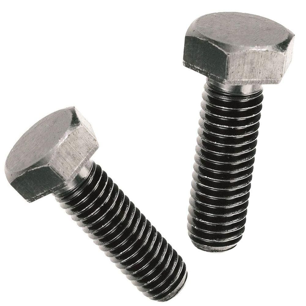 Parafuso Sextavado Rosca Inteira 5/8 x 2.1/2 UNC Ferro Polido c/ 20pçs