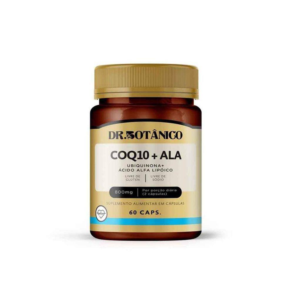 Coenzima Q10 + Acido Alfa Lipoico 60 Capsulas Dr Botanico