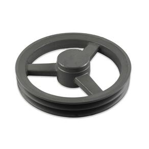 Polia Ferro Fundido 160mm 2 Canais - Indústria e Agricultura