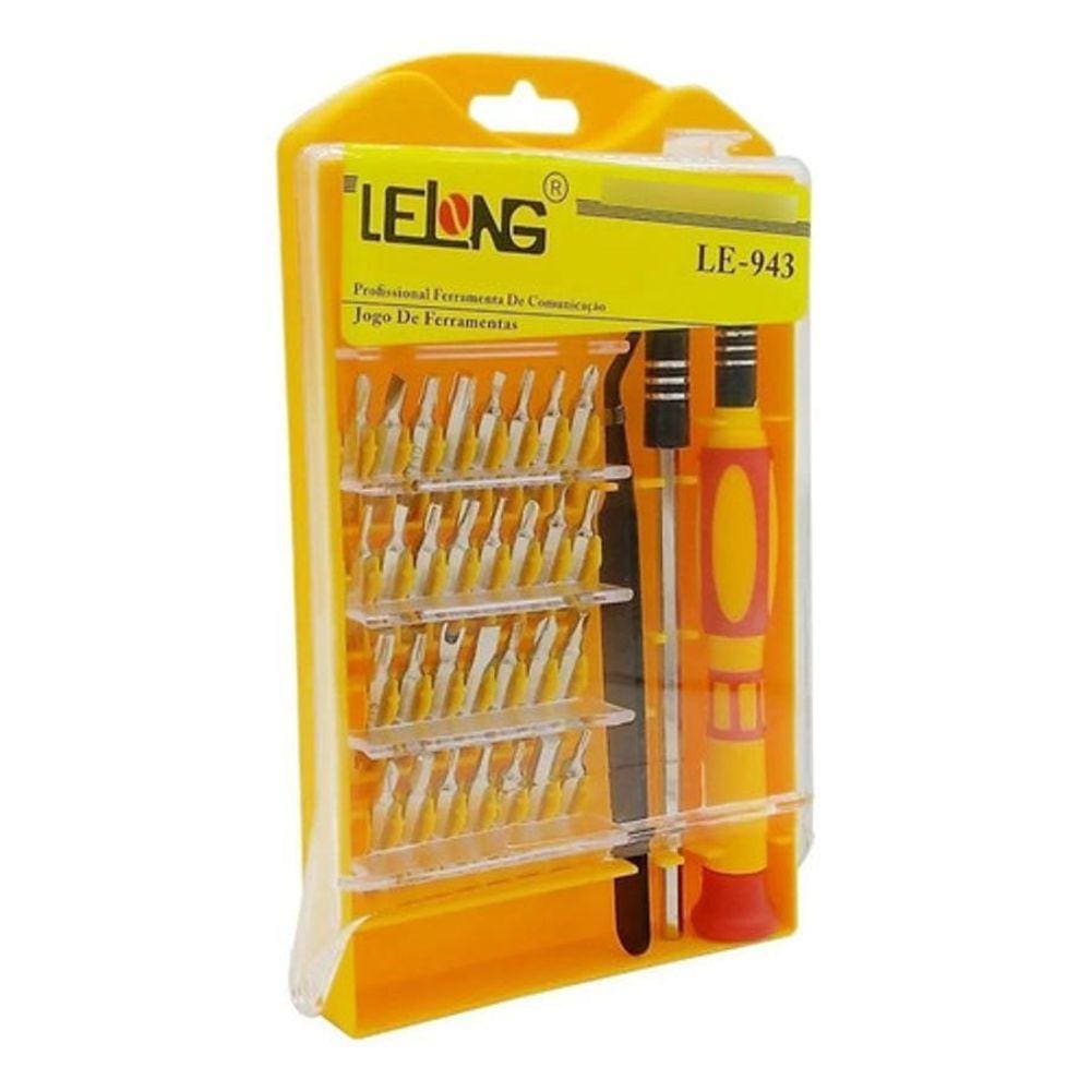 Kit Ferramentas 30 Chaves E Pinça Para Smartphone Celular