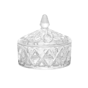 Potiche Lyor Deli Diamond De Cristal 13Cm X 13Cm X 12Cm