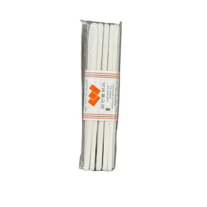 Elástico Chato N8 Branco 4Mm- Kit 10 Rolos De 10 Metros