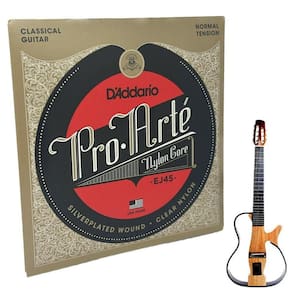 Jogo De Cordas Daddario Ej45 Em Nylon Core Violão Pro Arté