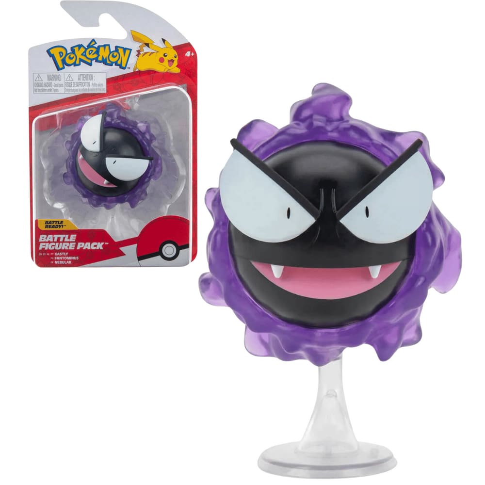 Figura Gastly Pokemon Battle Figure 7 cm Sunny 2601