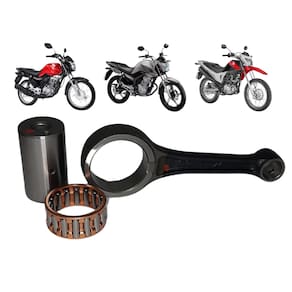 01 Kit Biela Com Rolamento Honda CG 160 Titan 2016 A 2022 Mahle Metal Leve