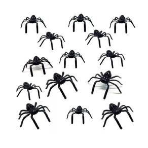 Aranhas Fake Festas Pegadinhas Preta C/ 100 Pçs